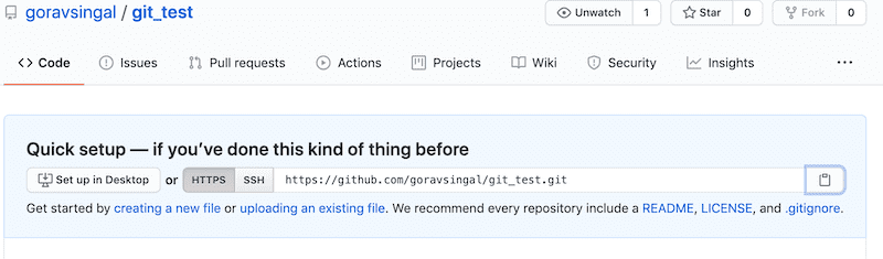 Git project