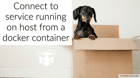 How to connect to a running mysql service on host from a docker container on same host