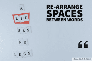 Leetcode - Rearrange Spaces Between Words