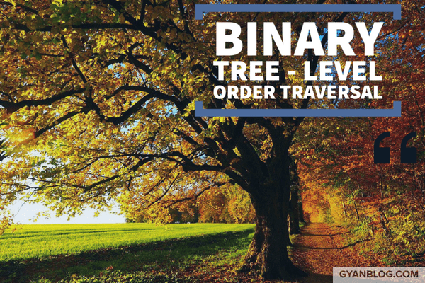 Binary Tree - Level Order Traversal | GyanBlog