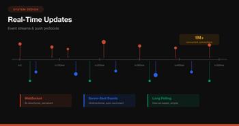 System Design Patterns for Real-Time Updates at High Traffic
