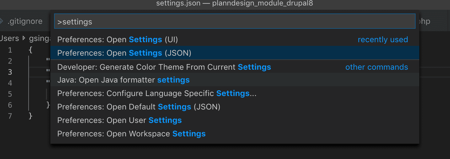 Visual Studio Code How to associate file extension to a known