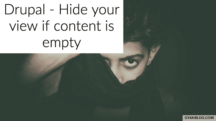 Drupal 8 - How to hide a view block if content is empty