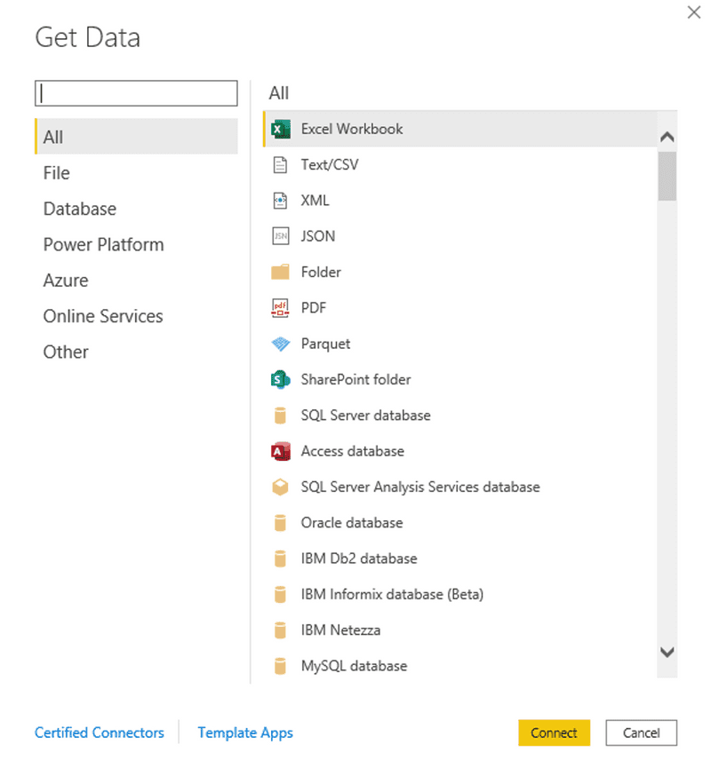 Datasource search