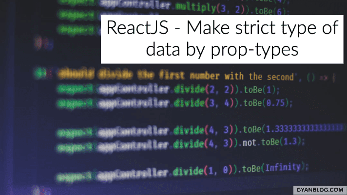 ReactJS - How to restrict data type for different kind of data