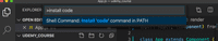 VS-Code - How to put vscode executable in system path and how to open ...
